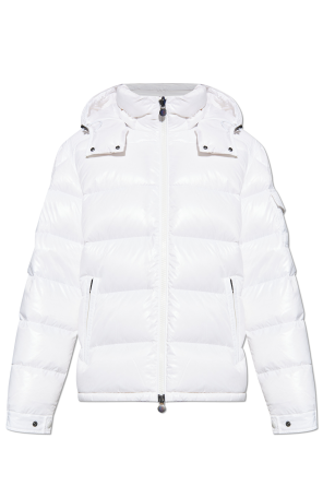 美品★ MONCLER HYKE M 長袖カットソー ホワイト　4S476 4 Moncler Hyke Long Sleeve T-Shirt White at CareOfCarl.com
